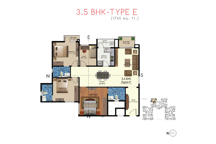  Urban Bloom  Floor Plan 