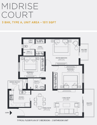 Ireo Rise  Floor Plan 