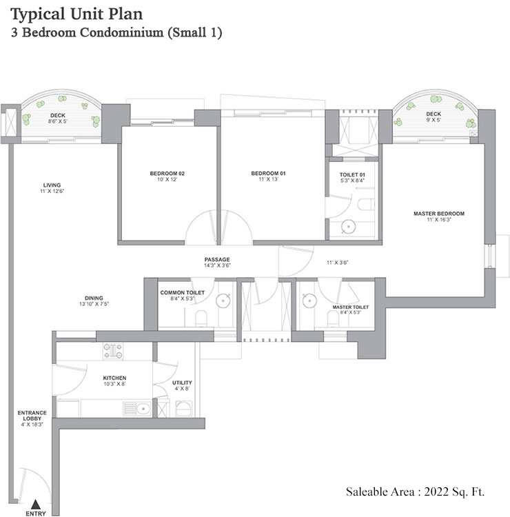 Tata Gateway Towers  Floor Plan 