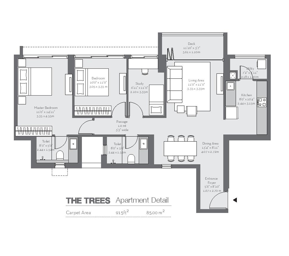 Godrej The Trees Phase 2  Floor Plan  Godrej The Trees Phase 2  Floor Plan
