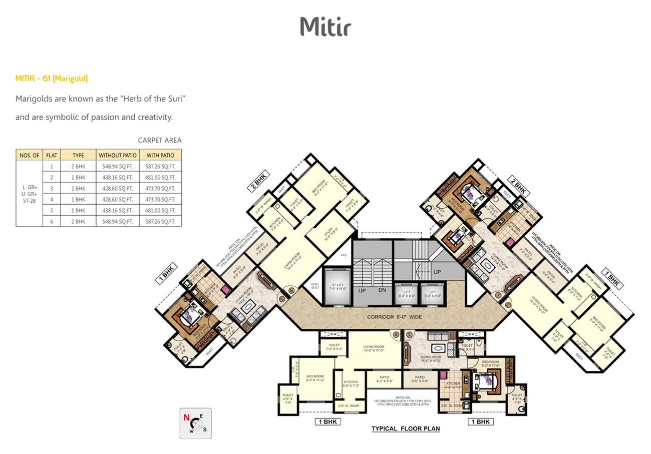 Puranik Rumah Bali  Floor Plan 