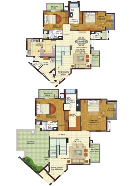 Bptp Freedom Park Life  Floor Plan 