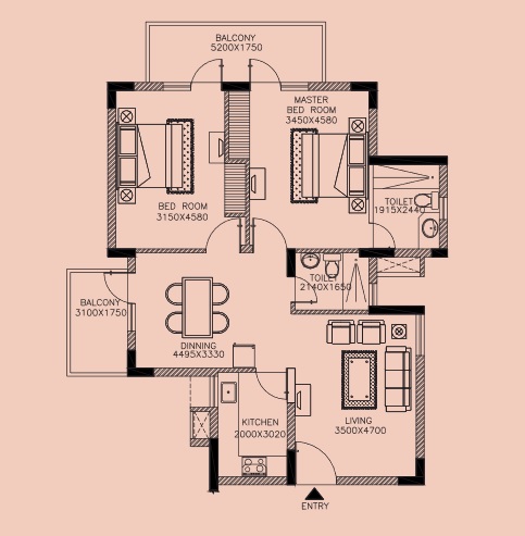 Orris Aster Court  Floor Plan 