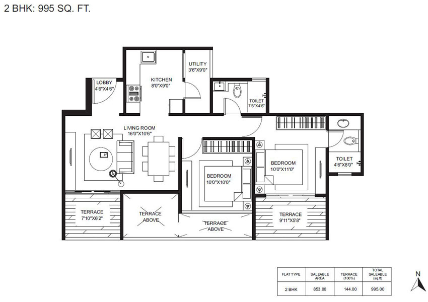 Gagan Adira  Floor Plan 