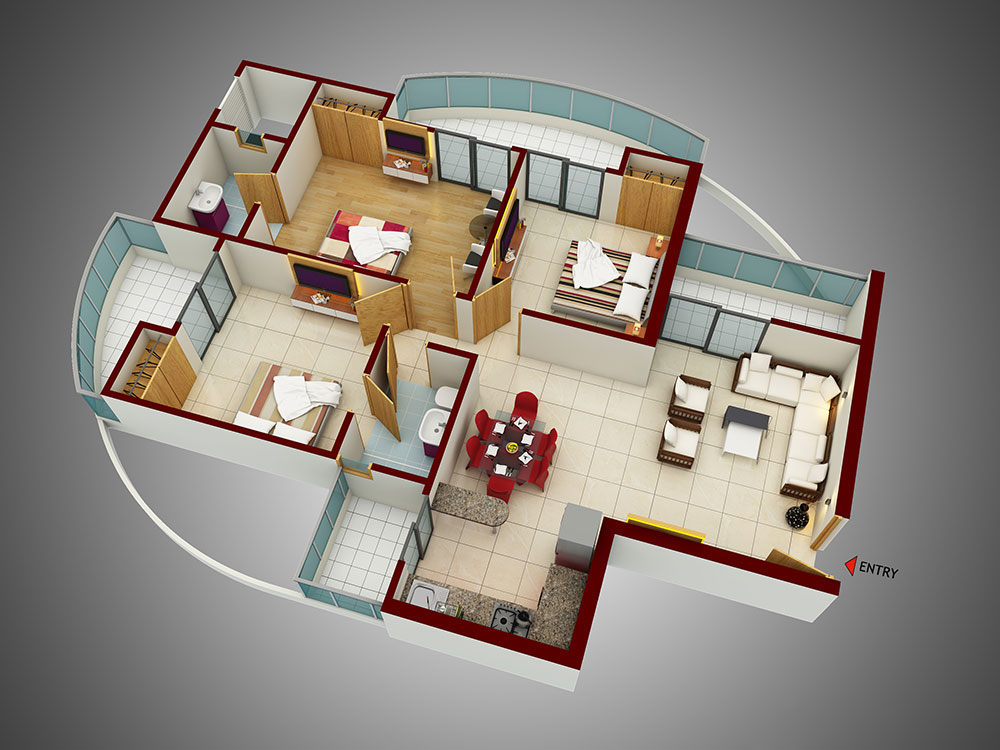 Samridhi Luxuriya Avenue  Floor Plan 