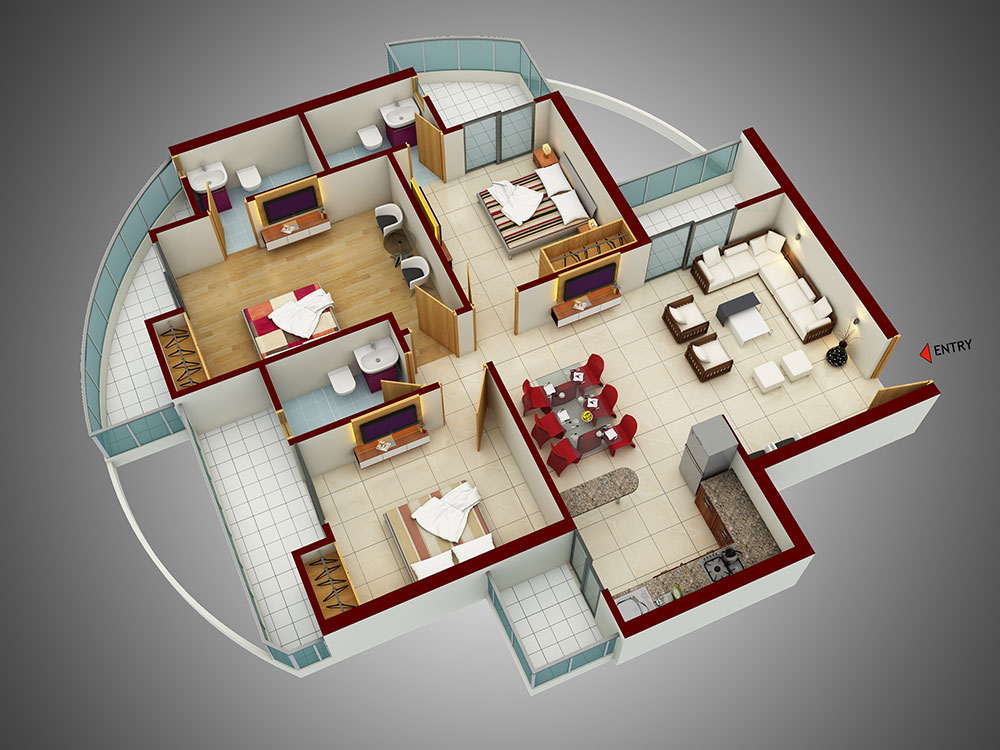 Samridhi Luxuriya Avenue  Floor Plan 
