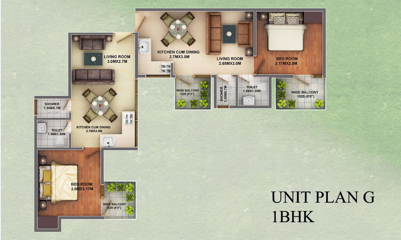 Ramsons Kshitij  Floor Plan 