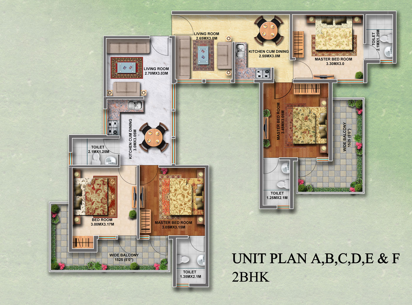Ramsons Kshitij  Floor Plan 
