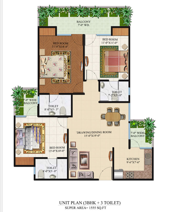 Omkar Royal Nest  Floor Plan  Omkar Royal Nest  Floor Plan