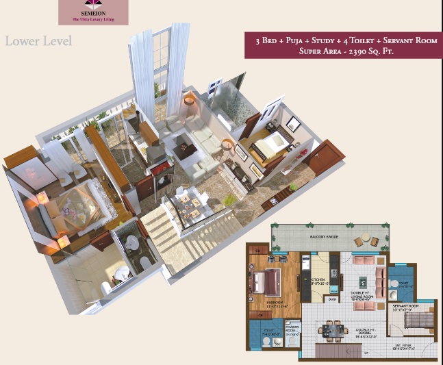 Meenal Semeion  Floor Plan 