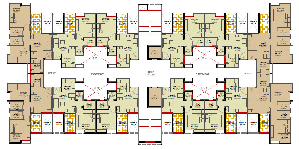 VTP Purvanchal  Floor Plan  VTP Purvanchal  Floor Plan