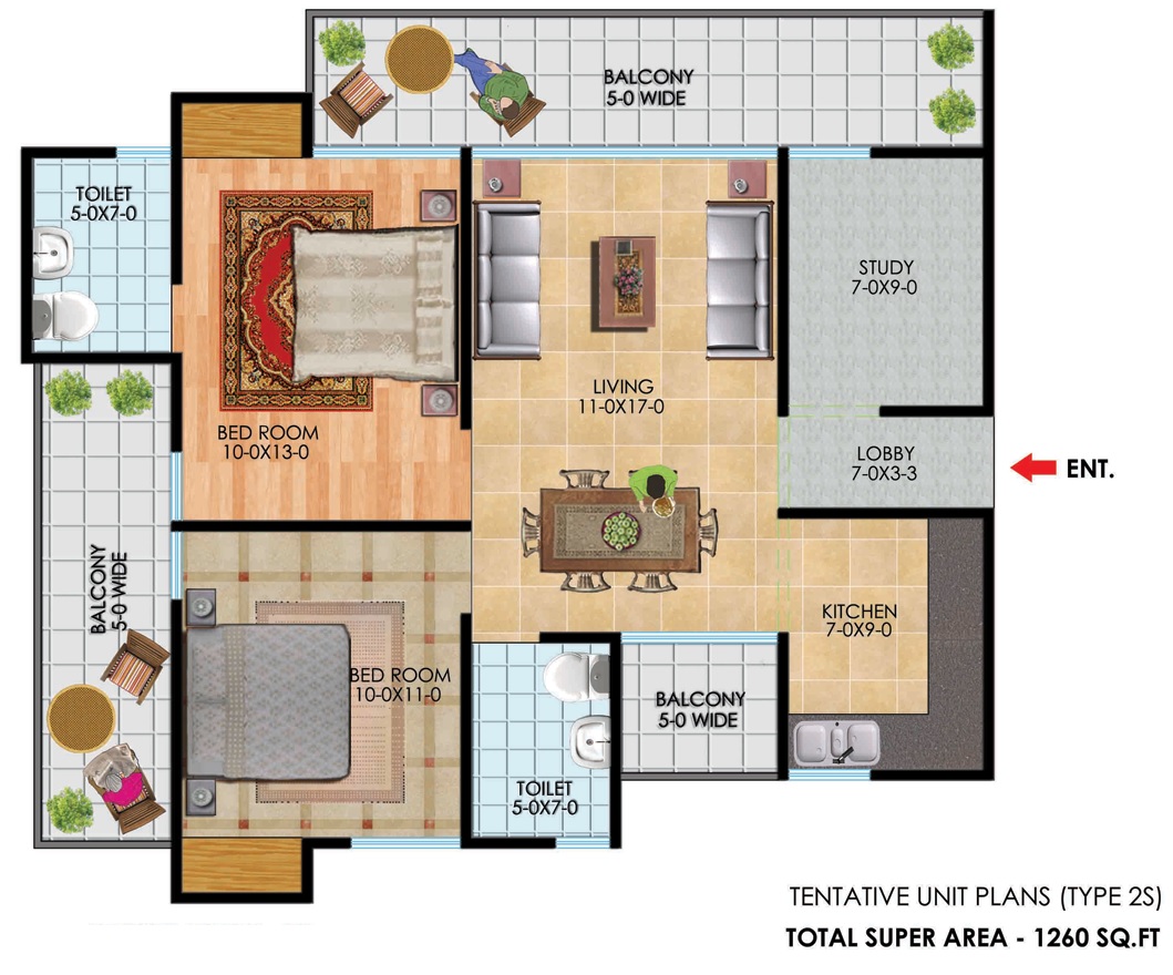 Antriksh Golf City  Floor Plan  Antriksh Golf City  Floor Plan