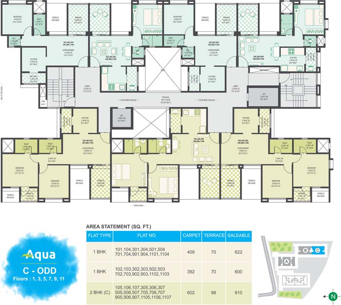 Gokhale Mist  Floor Plan  Gokhale Mist  Floor Plan