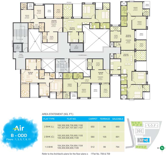 Gokhale Mist  Floor Plan  Gokhale Mist  Floor Plan