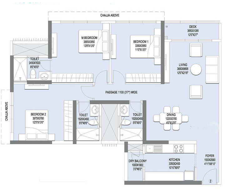 L&T Emerald Isle Phase 2  Floor Plan  L&T Emerald Isle Phase 2  Floor Plan