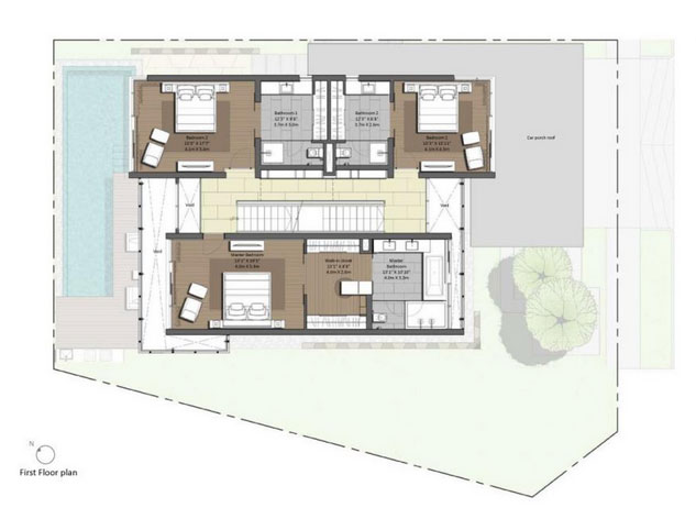 Embassy Boulevard  Floor Plan 