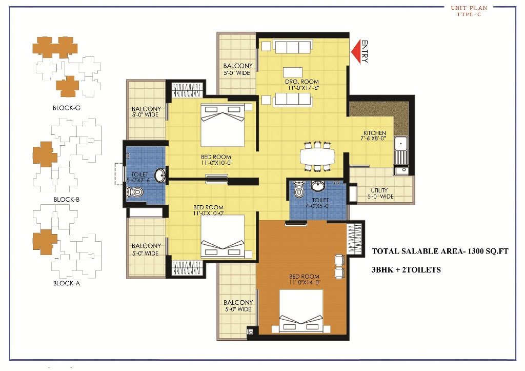 Trident Embassy  Floor Plan 