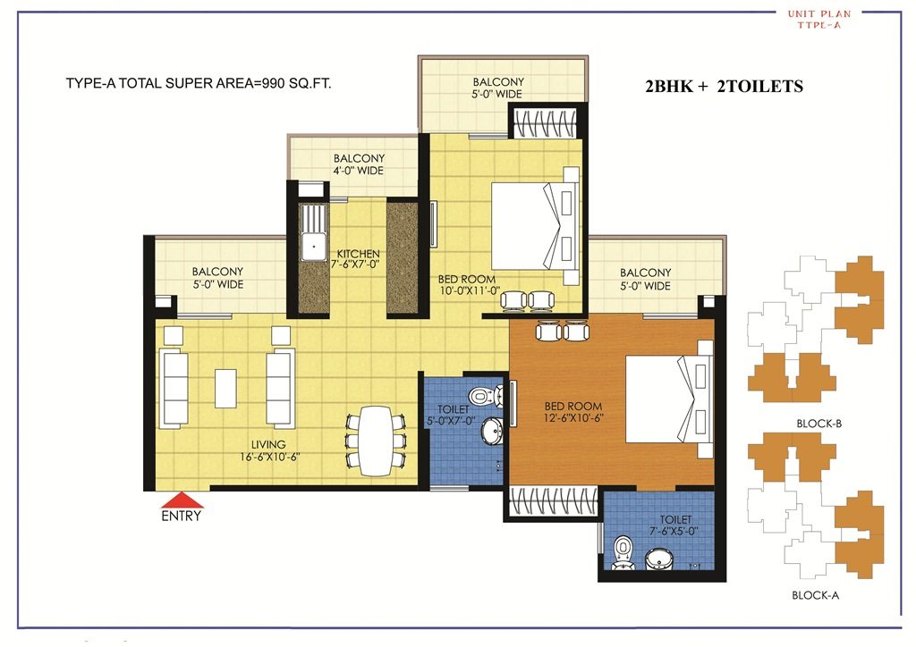 Trident Embassy  Floor Plan 