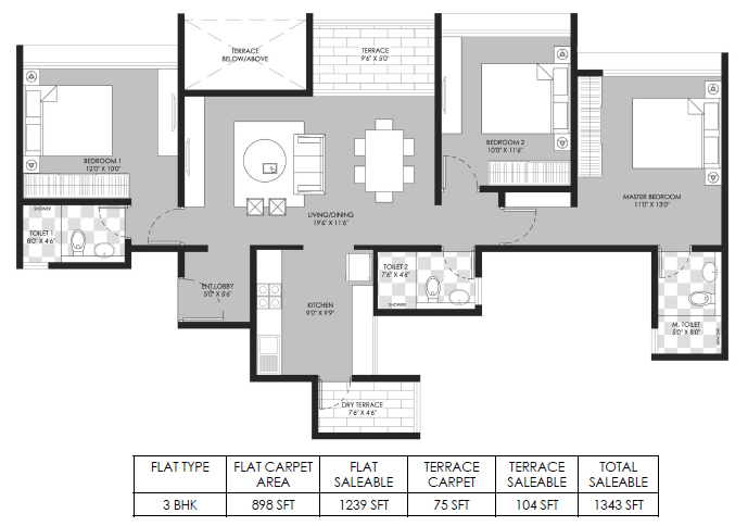 Gagan Avencia Phase 2  Floor Plan 