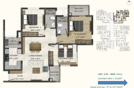 DNR Casablanca  Floor Plan 