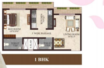 Safal Shree Saraswati Phase 3  Floor Plan 
