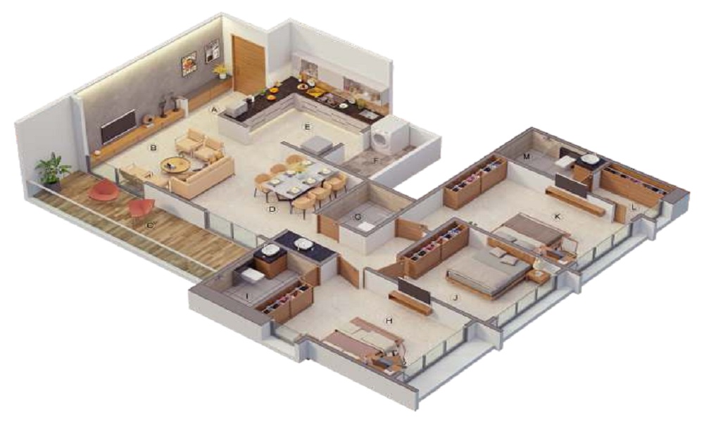 Oxford Paradise  Floor Plan 