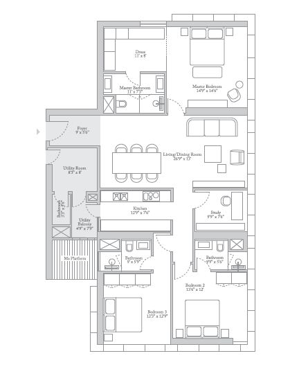 Trump Tower Kolkata  Floor Plan 