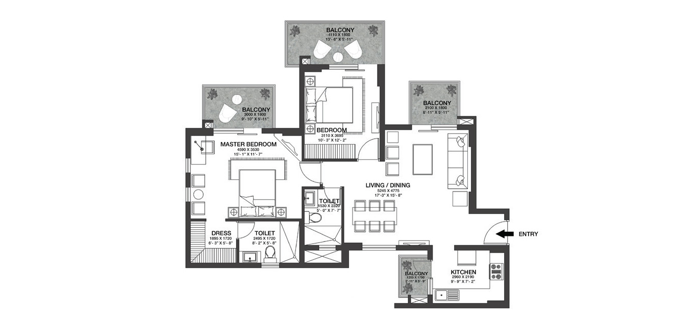 Godrej Nature Plus  Floor Plan 