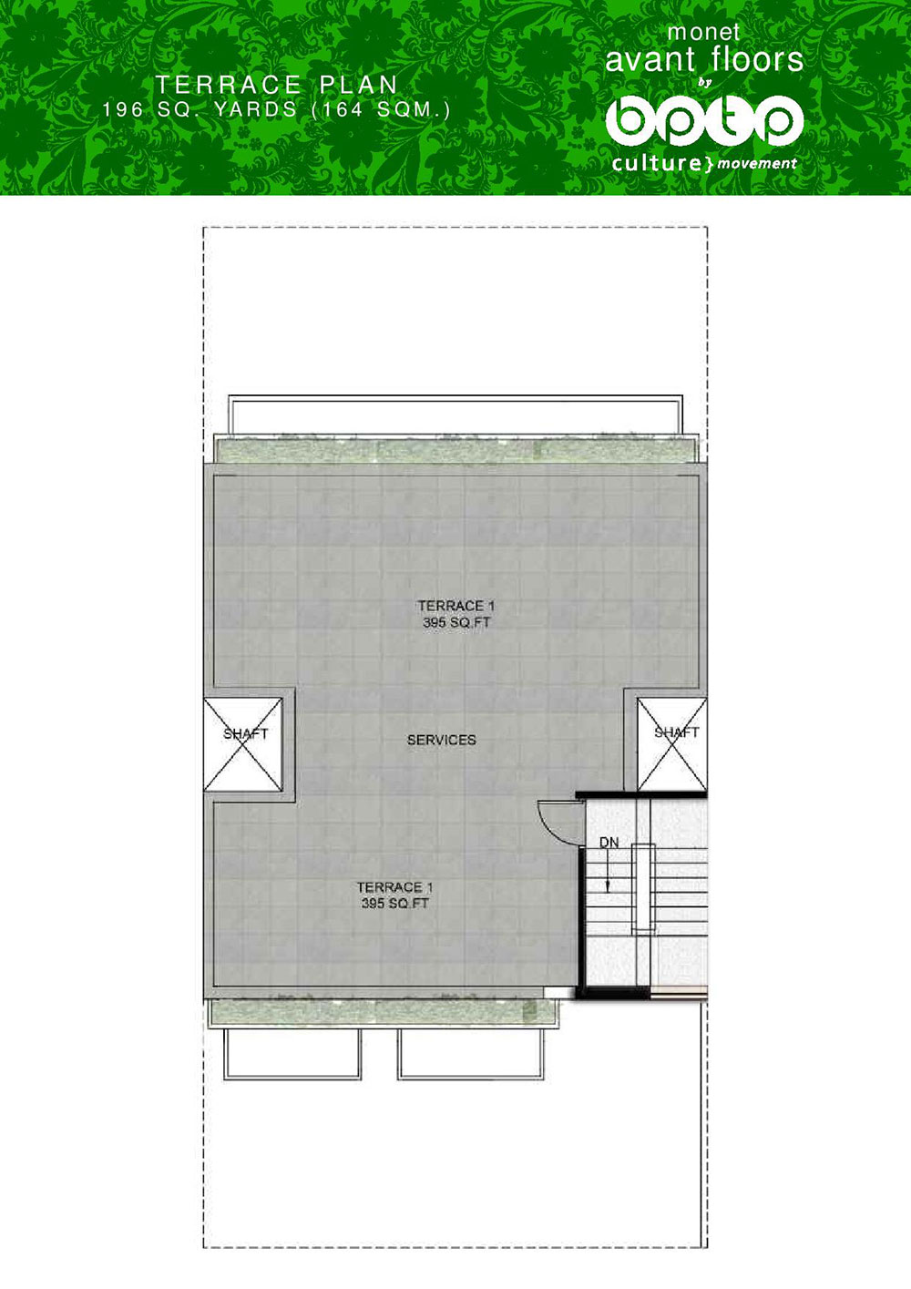 BPTP Monet Floors  Floor Plan 
