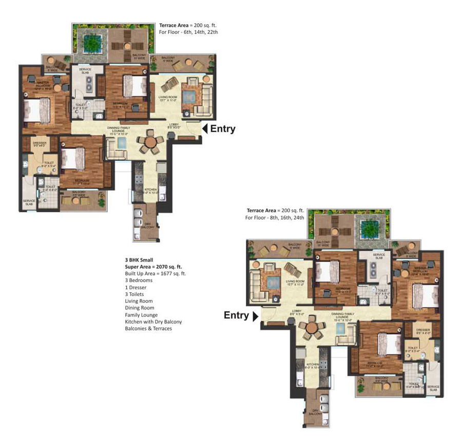 Prateek Edifice  Floor Plan 