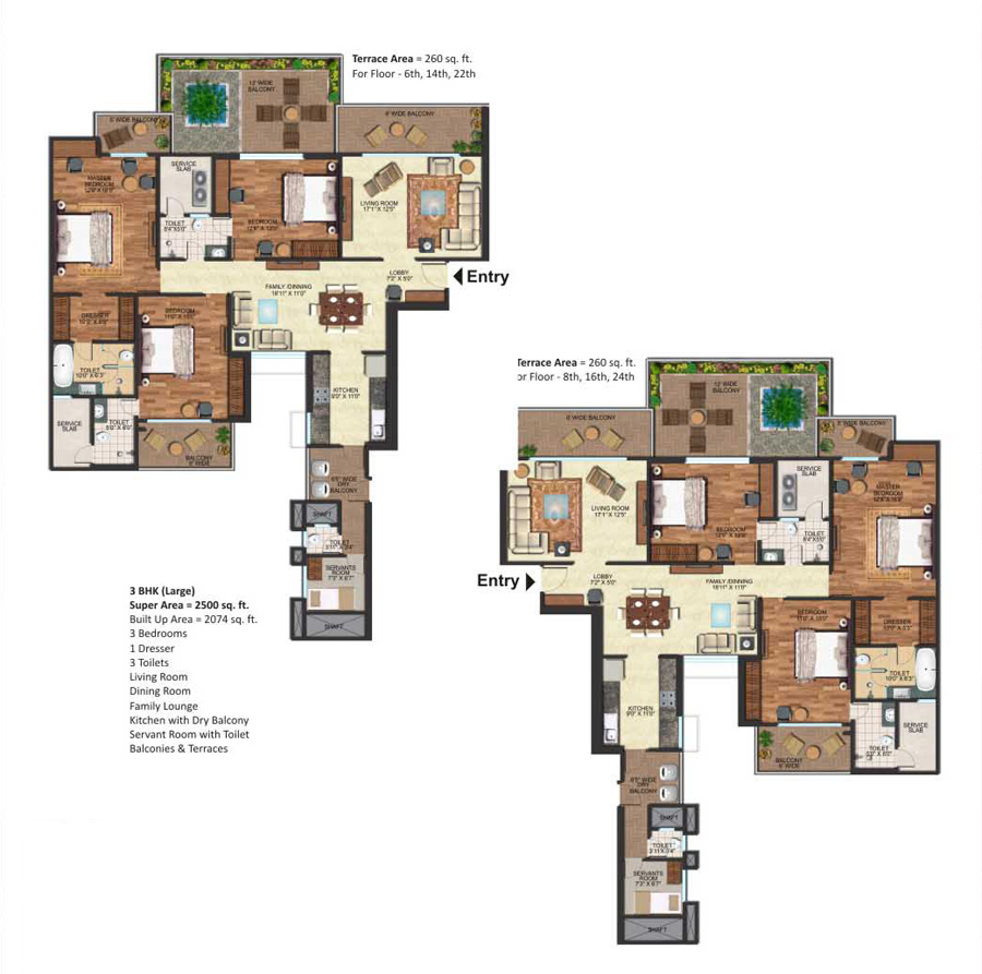 Prateek Edifice  Floor Plan 