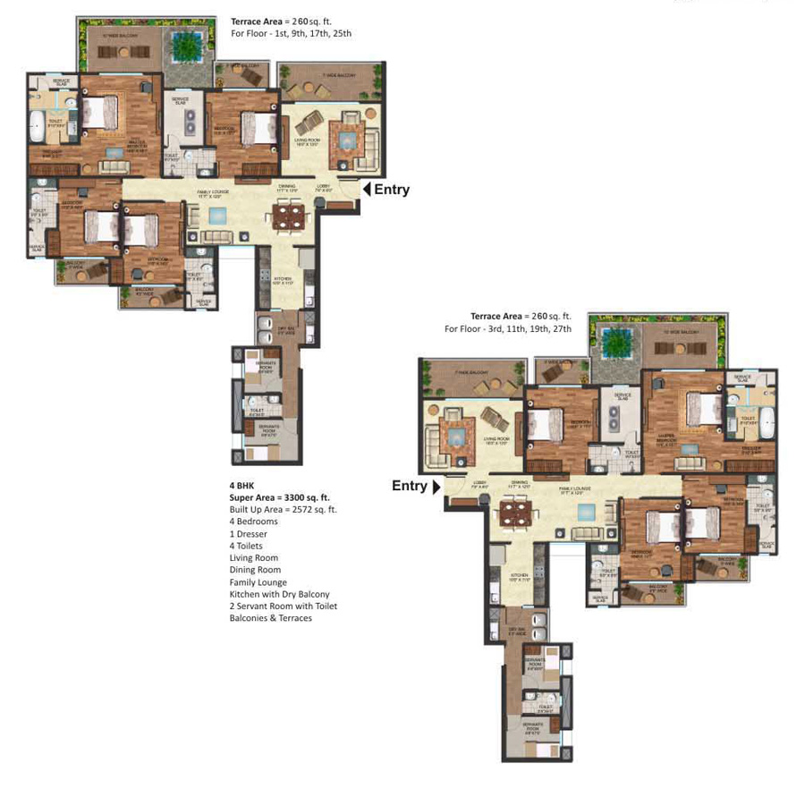 Prateek Edifice  Floor Plan 