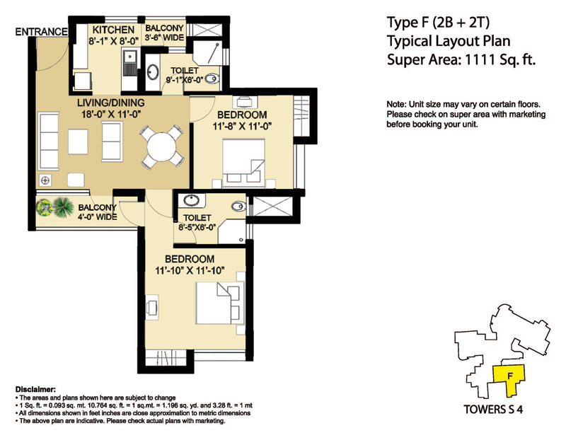 Eldeco Aamantran  Floor Plan  Eldeco Aamantran  Floor Plan
