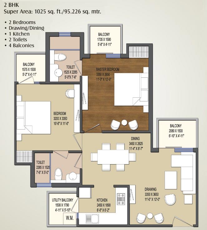 Oasis My Home  Floor Plan 