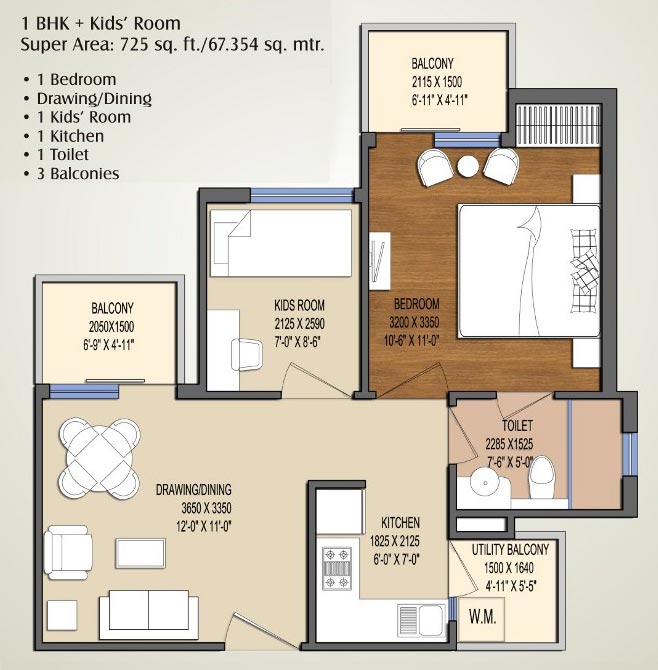 Oasis My Home  Floor Plan 