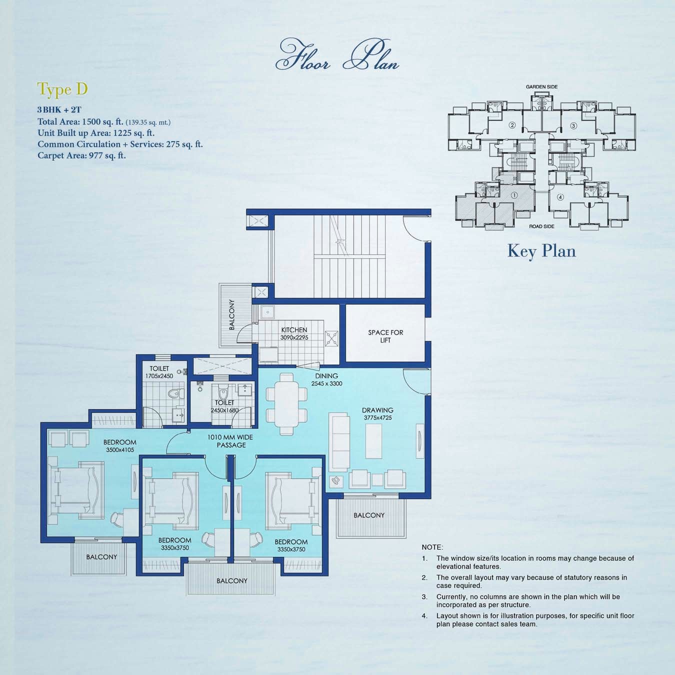ATS Dolce  Floor Plan 