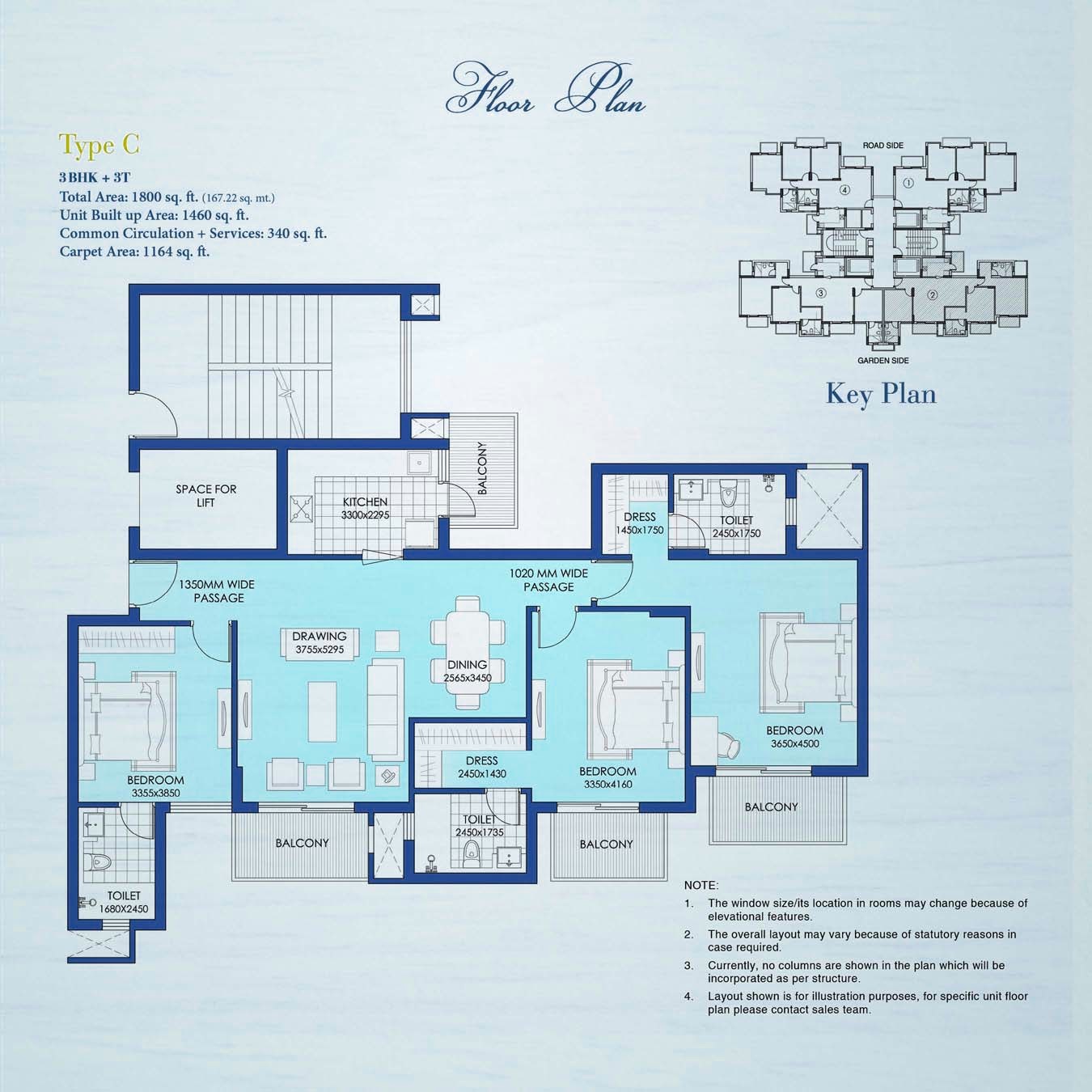 ATS Dolce  Floor Plan 