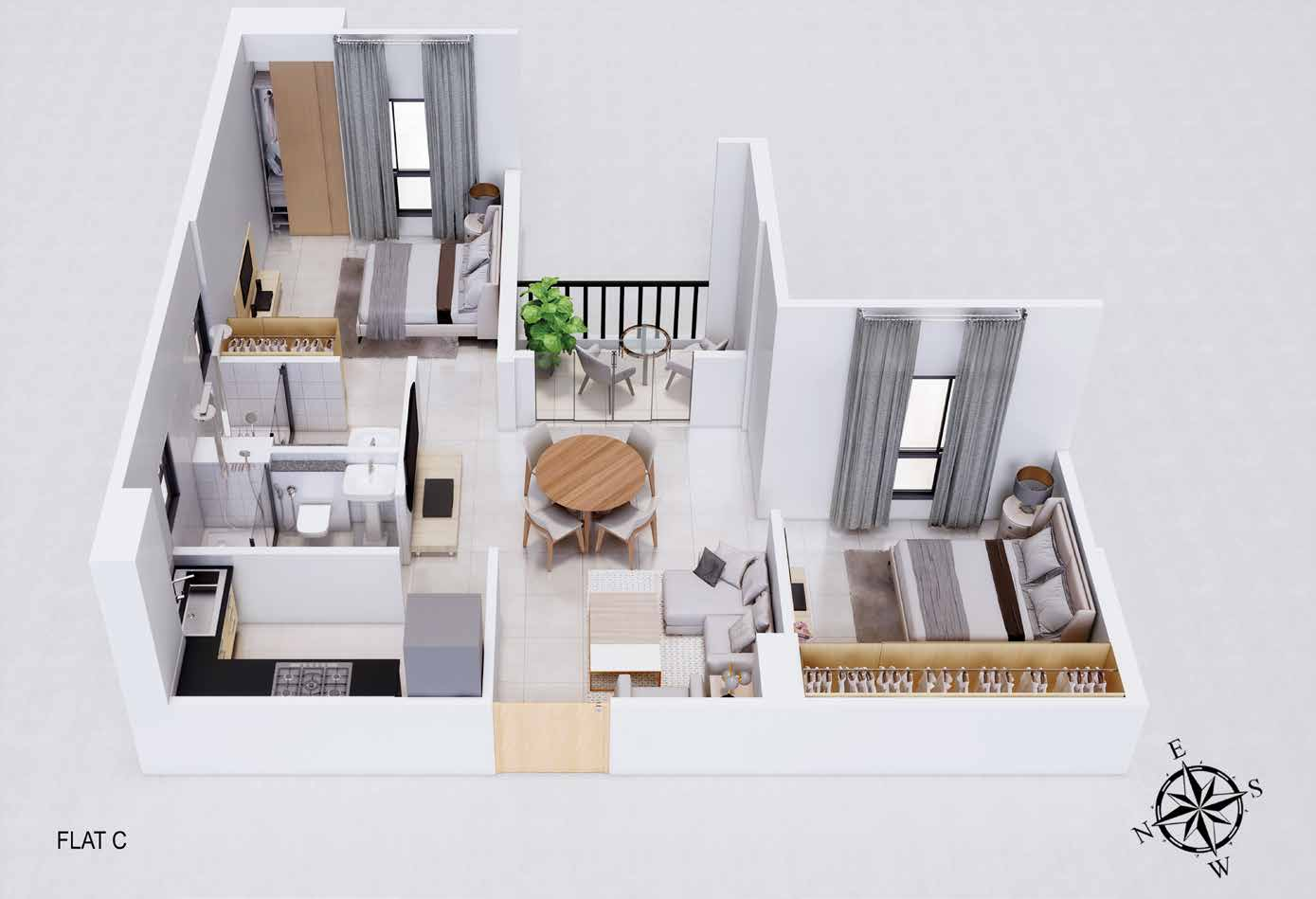Joy 98  Floor Plan 