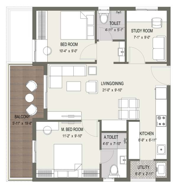 IRA M3  Floor Plan 