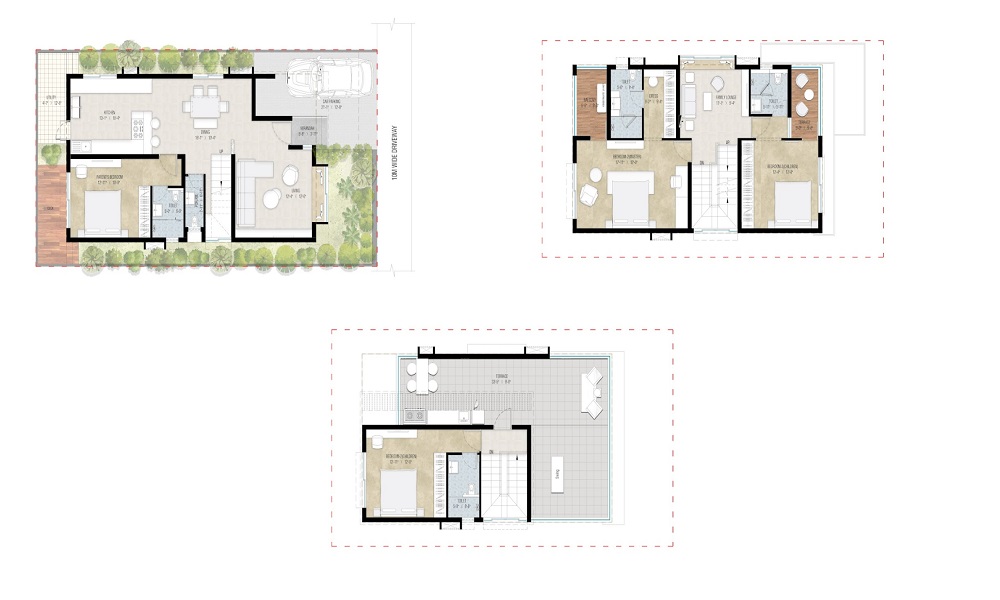 Pearl at Brigade Atmosphere  Floor Plan 