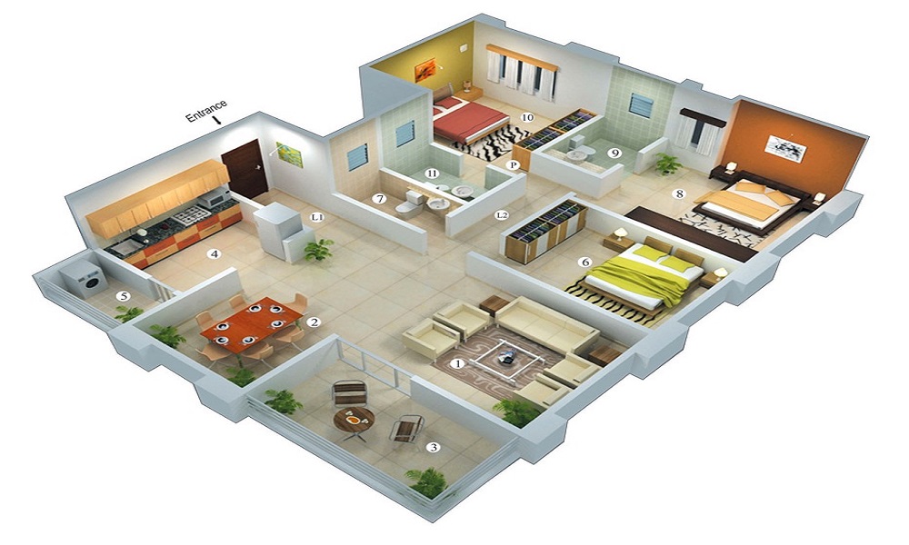 Prestige Sunnyvale  Floor Plan 
