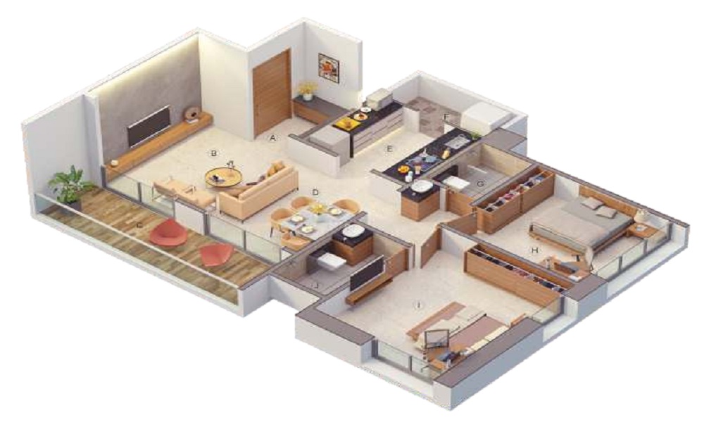Godrej Horizon Wadala  Floor Plan 