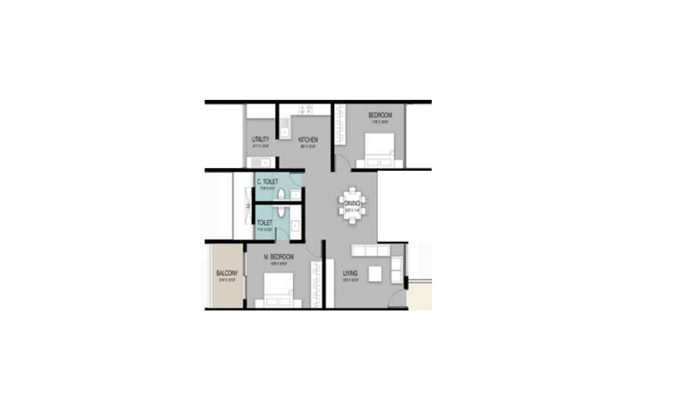 ELV High Garden  Floor Plan 