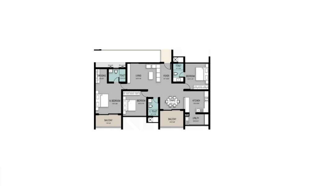 ELV High Garden  Floor Plan 