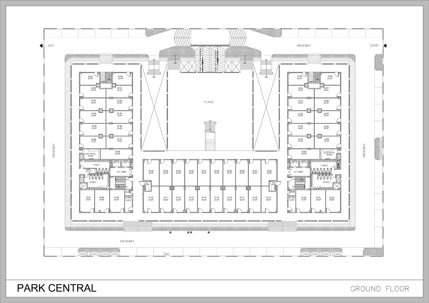 Bptp Park Central  Floor Plan 