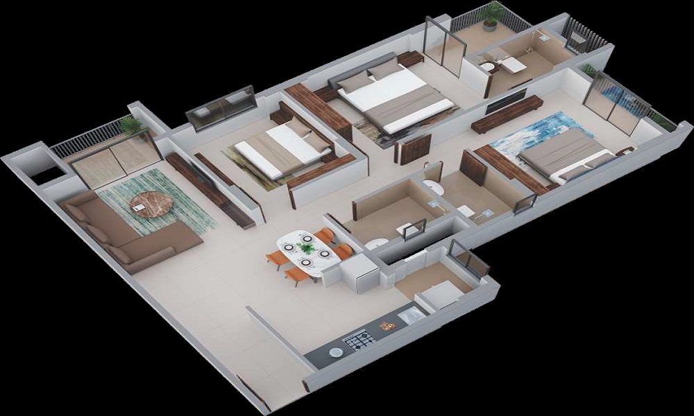 Orchid Bloomsberry  Floor Plan 