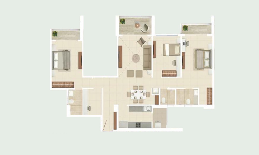 Rohan Harita  Floor Plan 