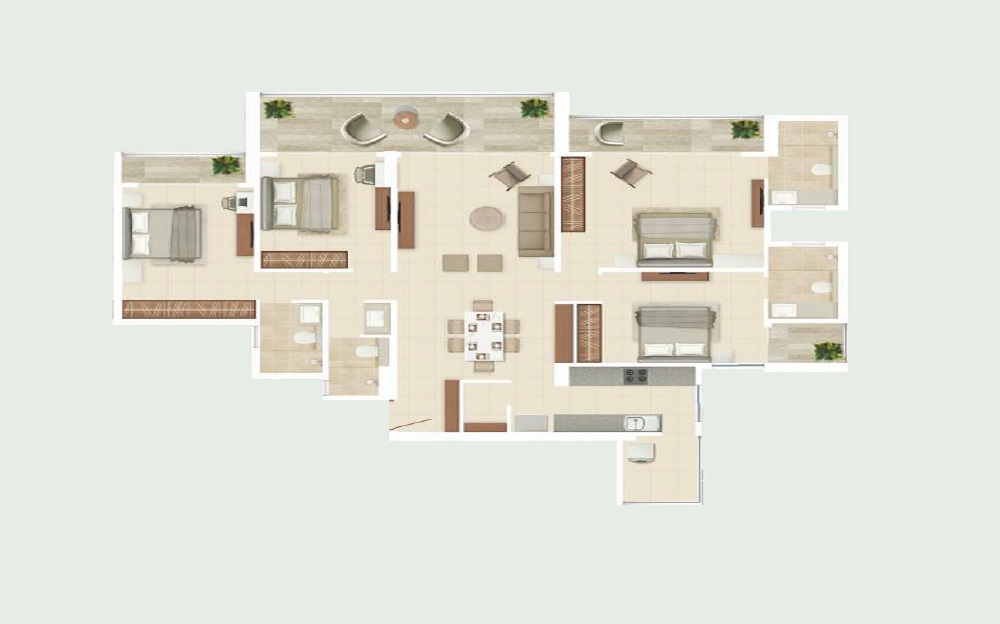 Rohan Harita  Floor Plan 
