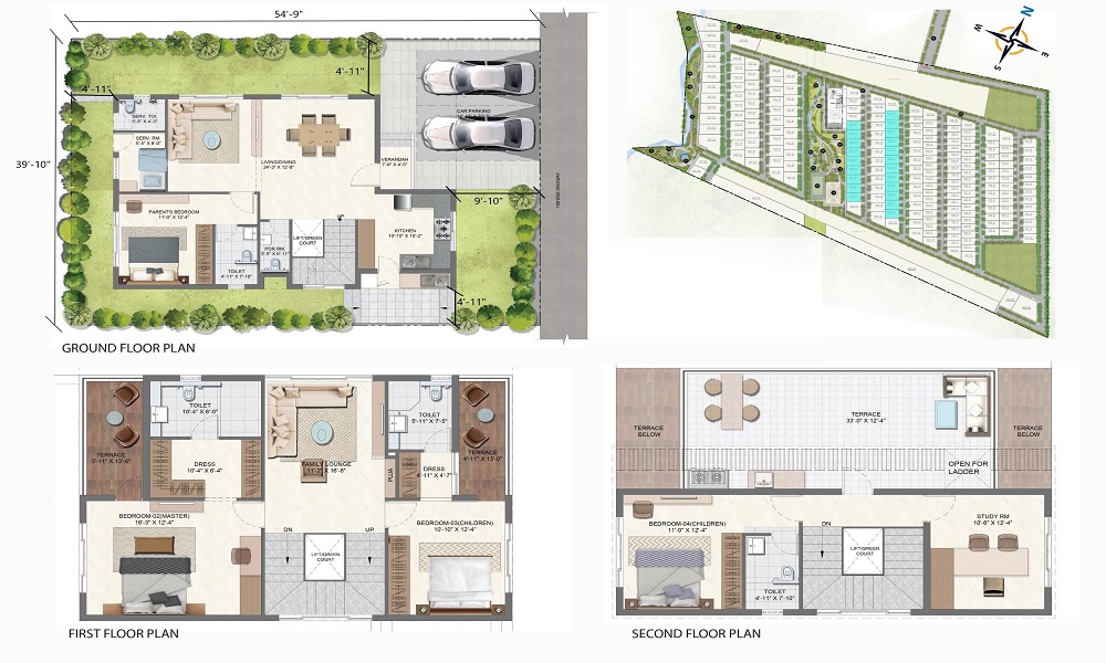 Urbanrise City with Infinite Life  Floor Plan 