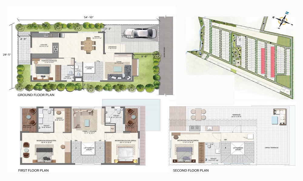Urbanrise City with Infinite Life  Floor Plan 